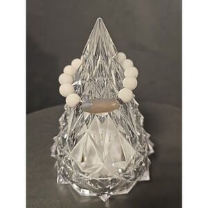 Marlyn Schiff Bracelet Stretchy White & Grey Beads NEW!!‎